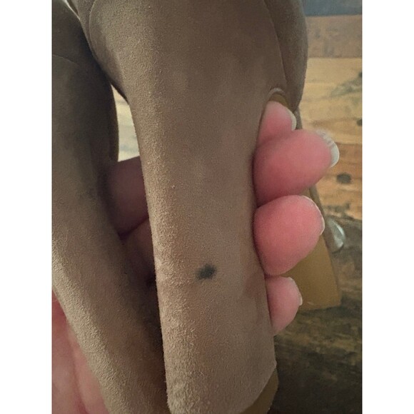 Vince Camuto Snakeskin Print Heels Size 6 - Picture 6 of 7